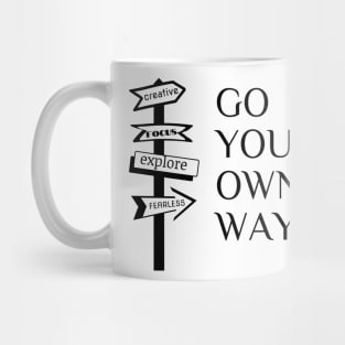 Chart Your Own Course Mug